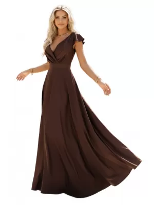Kleid NUMOCO 411-15 SCHOKOLADE