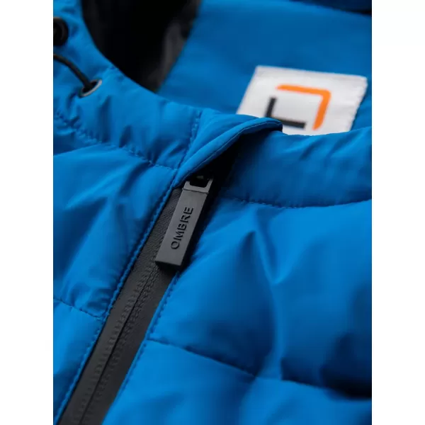 Herrenjacke OMBRE OM-JAHP-0302 BLAU 