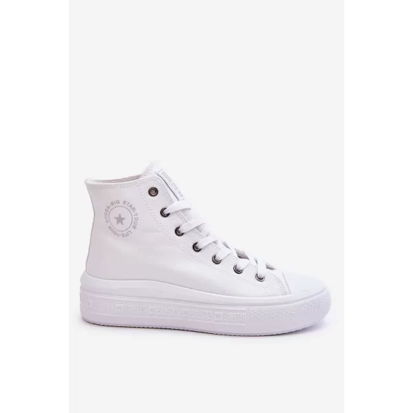  Damen-Sneaker BIG STAR LL274A183 WEISS Big Star Shoes 