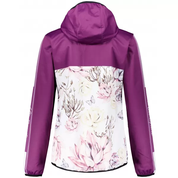  Premium-Softshelljacke für Damen ALTISPORT VOJ/ALW008JACK01 BURGUND 
