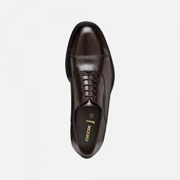  Herrenschuhe GEOX BARBERIGO G014409 DUNKELBRAUN 