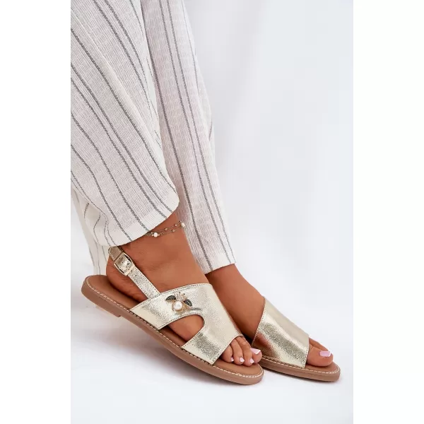  Damensandalen VINCEZA 17378 GOLD 