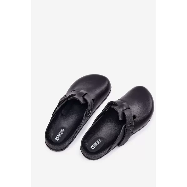  Herrenhausschuhe BIG STAR RR174A022 SCHWARZ Big Star Shoes 