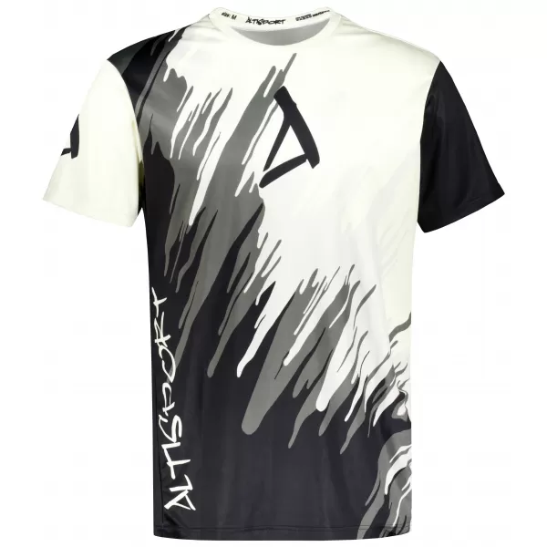 Hochwertiges Funktions-T-Shirt für Herren ALTISPORT VOJ/ALM006TR01 SCHWARZ 