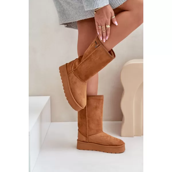  Damenschuhe BIG STAR OO274893 BRAUN/BEIGE Big Star Shoes 