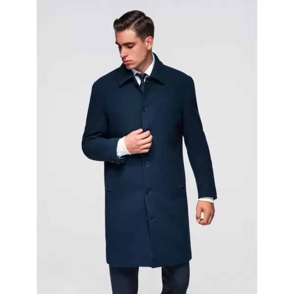  Herrenmantel OMBRE OM-COWC-0135 MARINEBLAU 