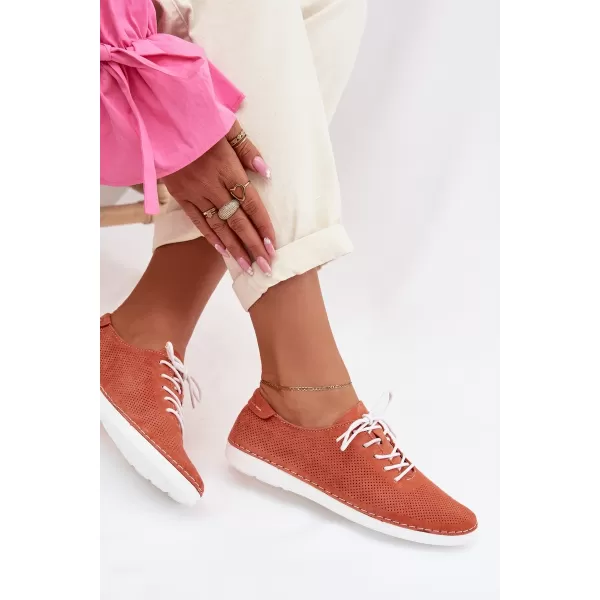  Damenschuhe S.BARSKI LR61-7080 ORANGE 