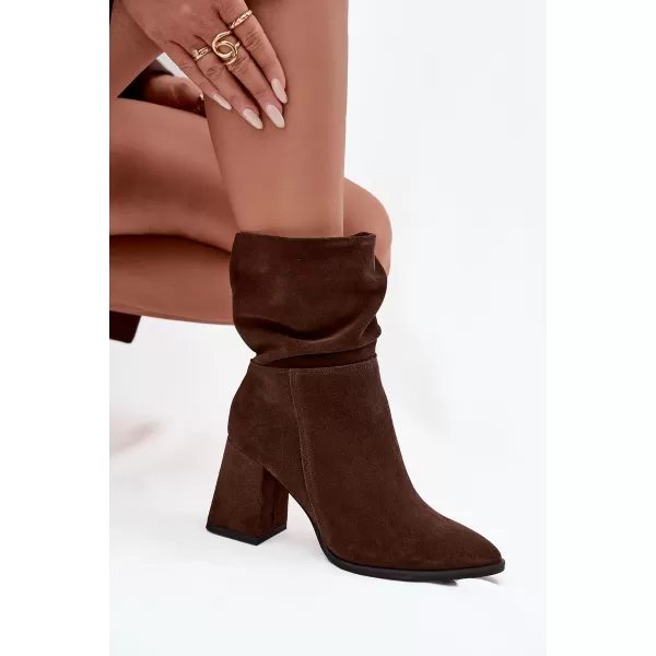  Damenstiefel ZAZOO 4216 BRAUN 