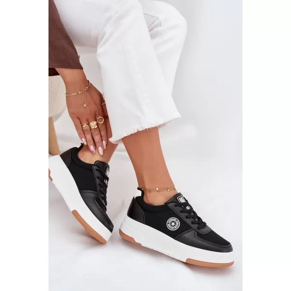  Damen-Sneaker BIG STAR RR274573 SCHWARZ Big Star Shoes 