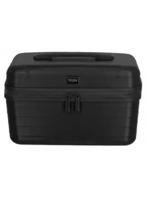 Kosmetikkoffer TITAN Upgrade Beautycase NACHTSCHATTEN SCHWARZ