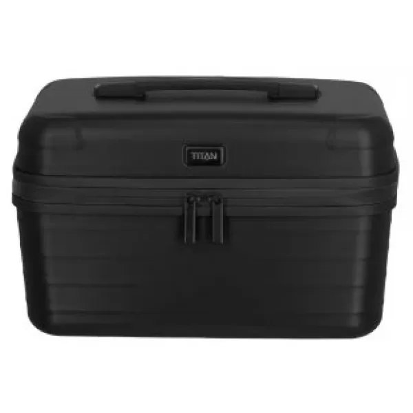  Kosmetikkoffer TITAN Upgrade Beautycase NACHTSCHATTEN SCHWARZ 