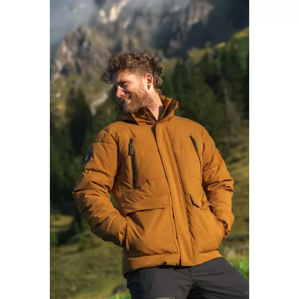  Herren-Winterjacke NORDBLANC FYRN NBWJM8257 PUŠTÍKS BRAUN 