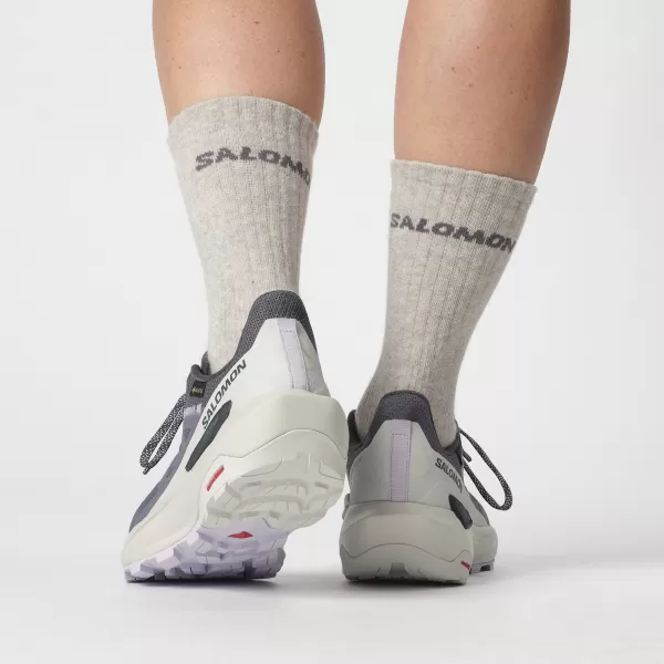  Damenschuhe SALOMON ELIXIR ACTIV GTX W L47526500 TUSCHE/GLETSCHERGRAU/ORCHIDEENBLÜTENBLATT 