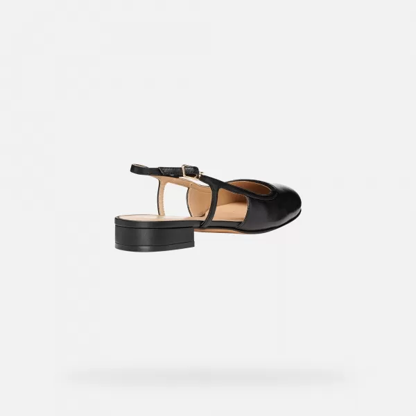  Ballerinas für Damen GEOX VIRNILISA B G012910 SCHWARZ 