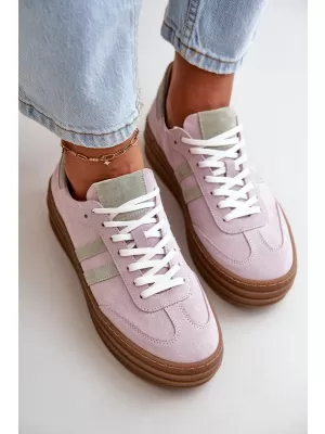 Damen-Sneaker ZAZOO N1068S4 LILA