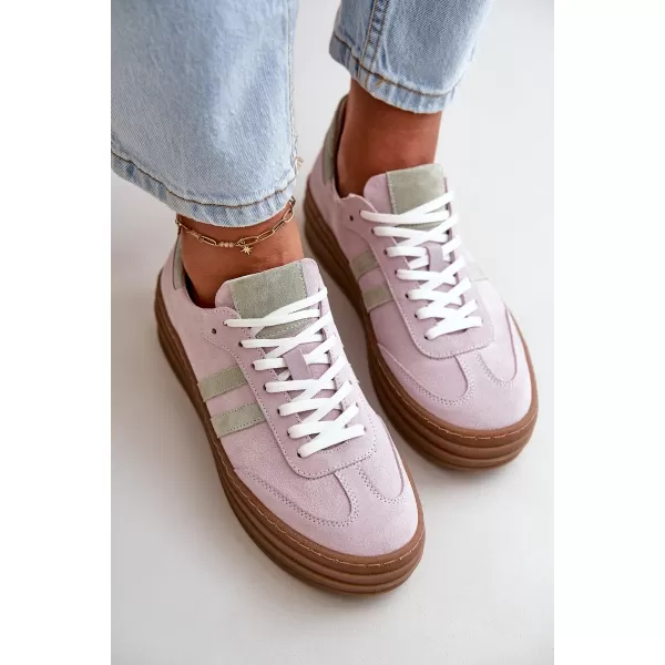  Damen-Sneaker ZAZOO N1068S4 LILA 