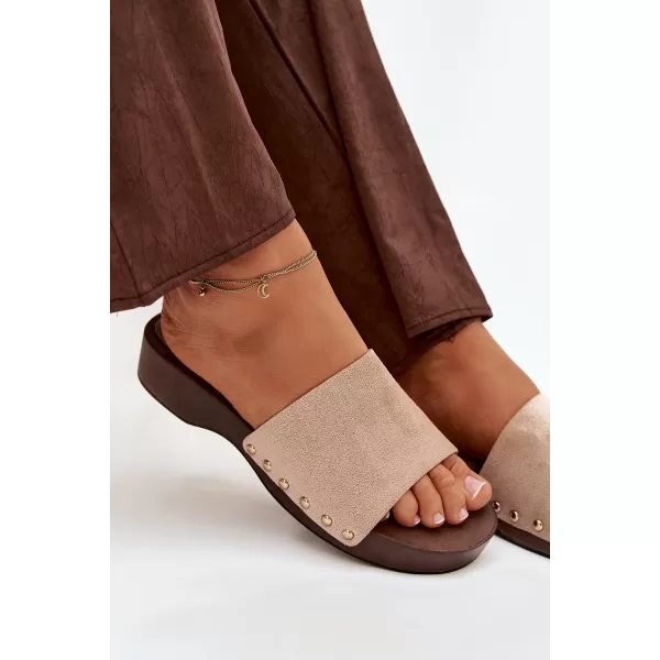  Damenhausschuhe BOTO FERINNA 41222 KHAKI 