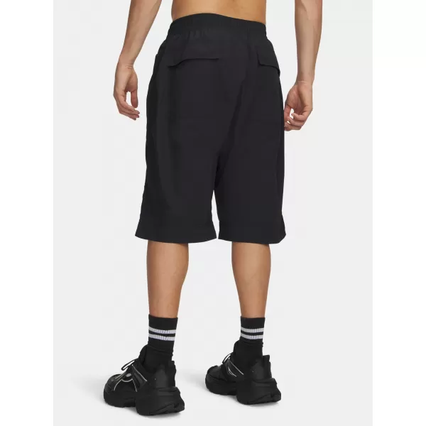  Herrenshorts UNDER ARMOUR UA HOOPS WOVEN SHORT 6011096-001 SCHWARZ 