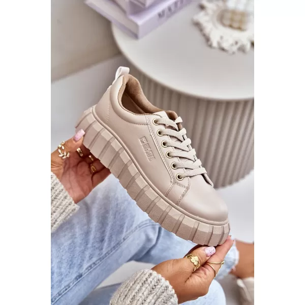  Damenschuhe BIG STAR MM274618 BEIGE Big Star Shoes 