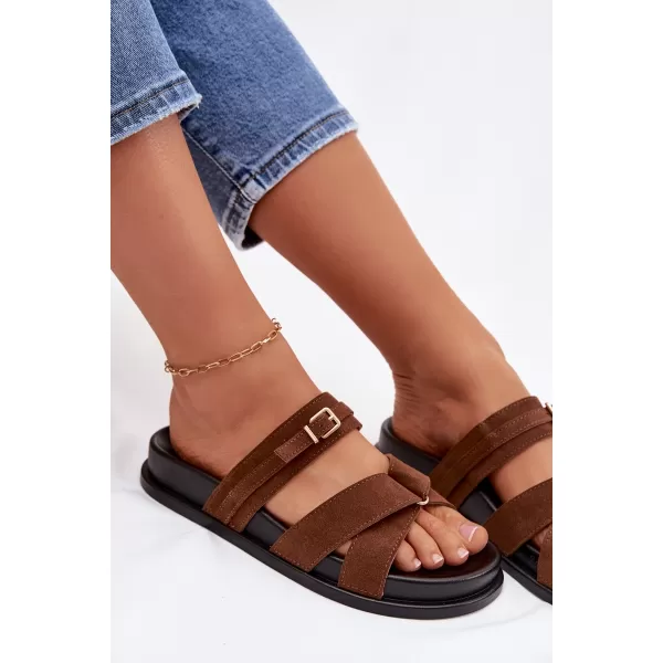  Damenhausschuhe BOTO SELORINA 41608 BRAUN 