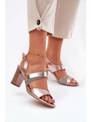 Damensandalen SERGIO LEONE SK866 PLATIN