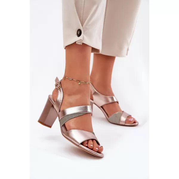  Damensandalen SERGIO LEONE SK866 PLATIN 