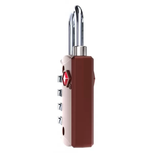  Sperren CABINZERO TSA Travel Lock ROTE SANGRIA 