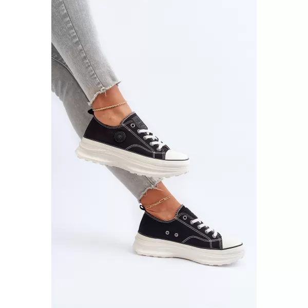  Damen-Sneaker BIG STAR NN274125 SCHWARZ Big Star Shoes 