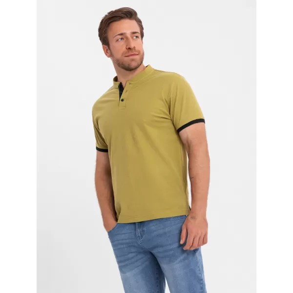  Herren-T-Shirt OMBRE OM-TSCT-0156 OLIVE 