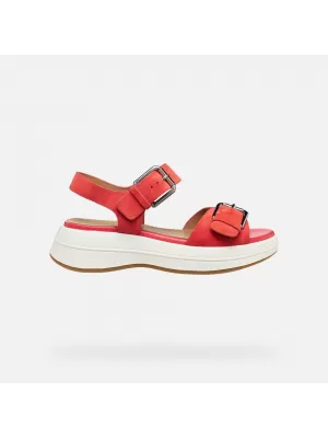 Damensandalen GEOX SPHERICA ECUB-3 S G012855 ROT