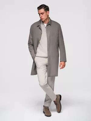 Herrenmantel OMBRE OM-COLC-0139 ASCHE