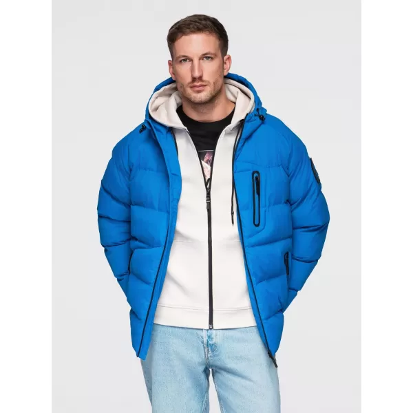  Herrenjacke OMBRE OM-JAHP-0302 BLAU 