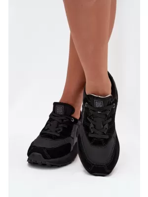 Damen-Sneaker BIG STAR OO274562 SCHWARZ Big Star Shoes
