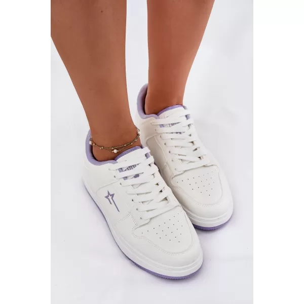  Damen-Sneaker BIG STAR RR274A245 WEISS/LILA Big Star Shoes 