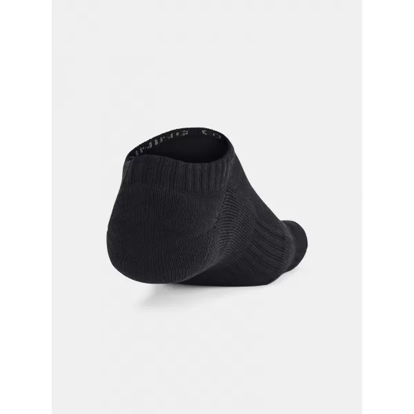  Socken UNDER ARMOUR UNISEX UA TC NO SHOW (3 PÁRY) 1386313-001 SCHWARZ 