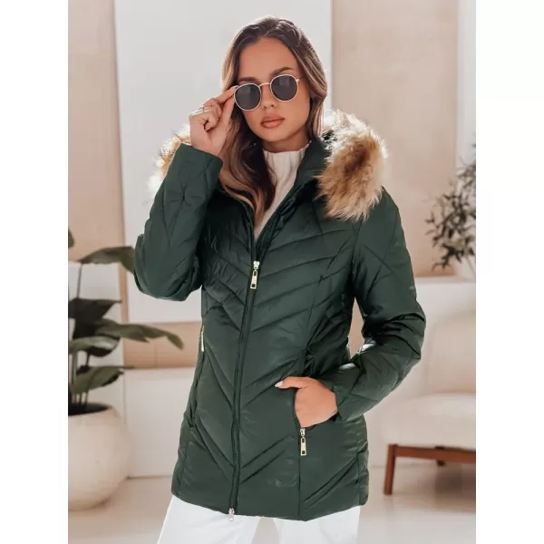  Damenjacke DSTREET TY4008 GRÜN 