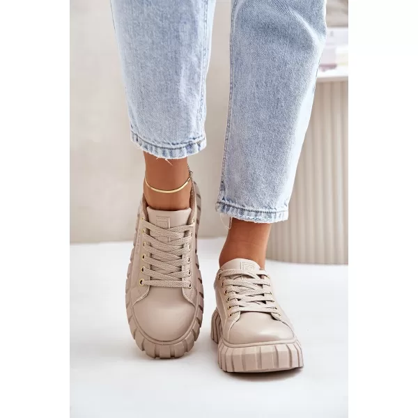  Damenschuhe BIG STAR MM274618 BEIGE Big Star Shoes 