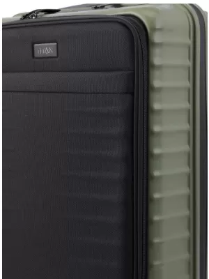 Koffer TITAN Upgrade S23 Front pocket Forest green WALDGRÜN