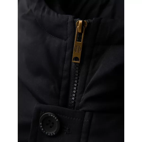  Herrenparka OMBRE OM-JAPJ-0287 SCHWARZ 