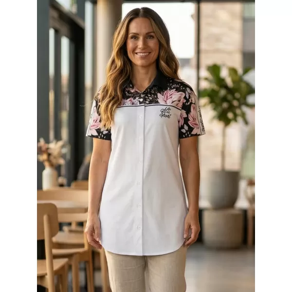  Premium-Shirt für Damen ALTISPORT VOJ/ALW008KOS01 WEIß 