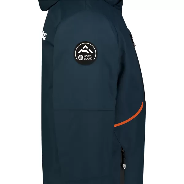  Herren-Skijacke NORDBLANC BRAN NBWJM8294 BLAUER STRAHL 
