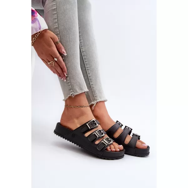  Damenhausschuhe ZAXY JJ285058 SCHWARZ 