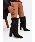 Damenschuhe BOTO ZATEPLENÉ 40514 SCHWARZ