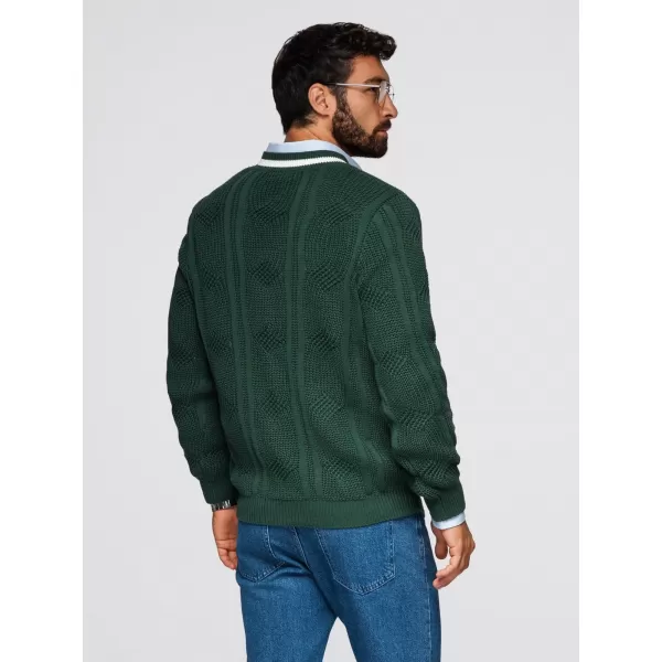  Herrenpullover OMBRE OM-SWSW-0151 GRÜN 