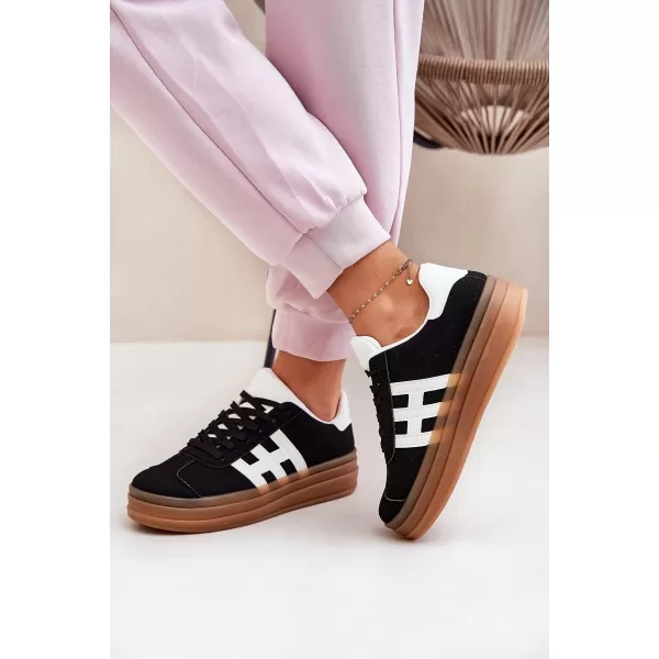  Damen-Sneaker EVENTO SYLIYANA SCHWARZ 
