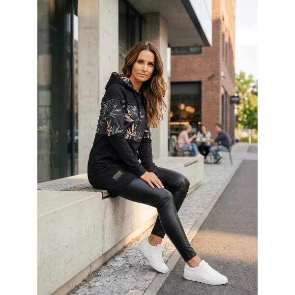  Damen-Sweatshirt ALTISPORT HETHER SCHWARZ 