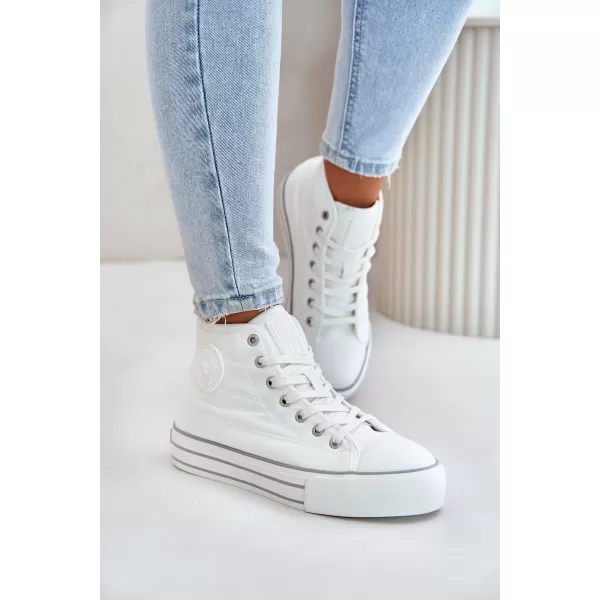  Damen-Sneaker BIG STAR OO274A473 WEISS Big Star Shoes 