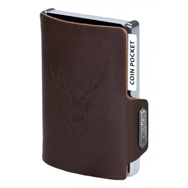  Geldbörse MONDRAGHI Silhouette Classic Deer BRAUN 