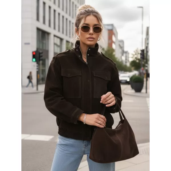  Damenjacke DSTREET TY5577 BRAUN 