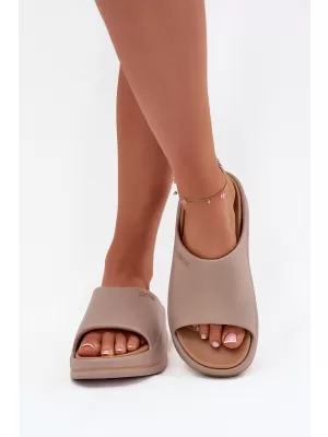 Damenhausschuhe BIG STAR SS274424 BEIGE Big Star Shoes